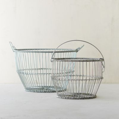 Galvanized Wire Circle Basket Terrain