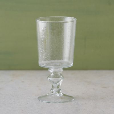 Bubble Glass Goblet in HOLIDAY Drinkware at Terrain