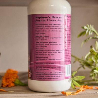 Neptune’s Harvest Rose & Flowering Plant Fertilizer Concentrate Terrain