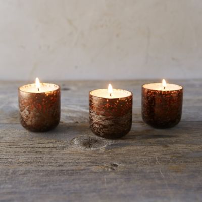 Woodfire Votive Candle Trio Terrain
