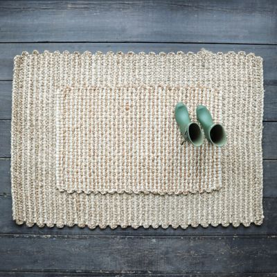 Woven Jute Mudroom Mat Terrain
