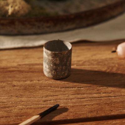 Iron Taper Candle Dish Terrain