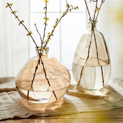 Recycled Glass Colored Vase Terrain