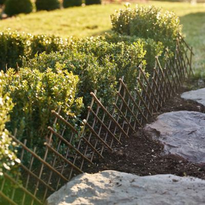 Expandable Woven Willow Fencing, Set of 4 Terrain