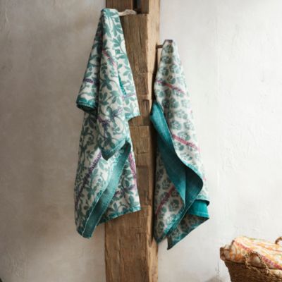 Recycled Sari Kantha Throw Terrain