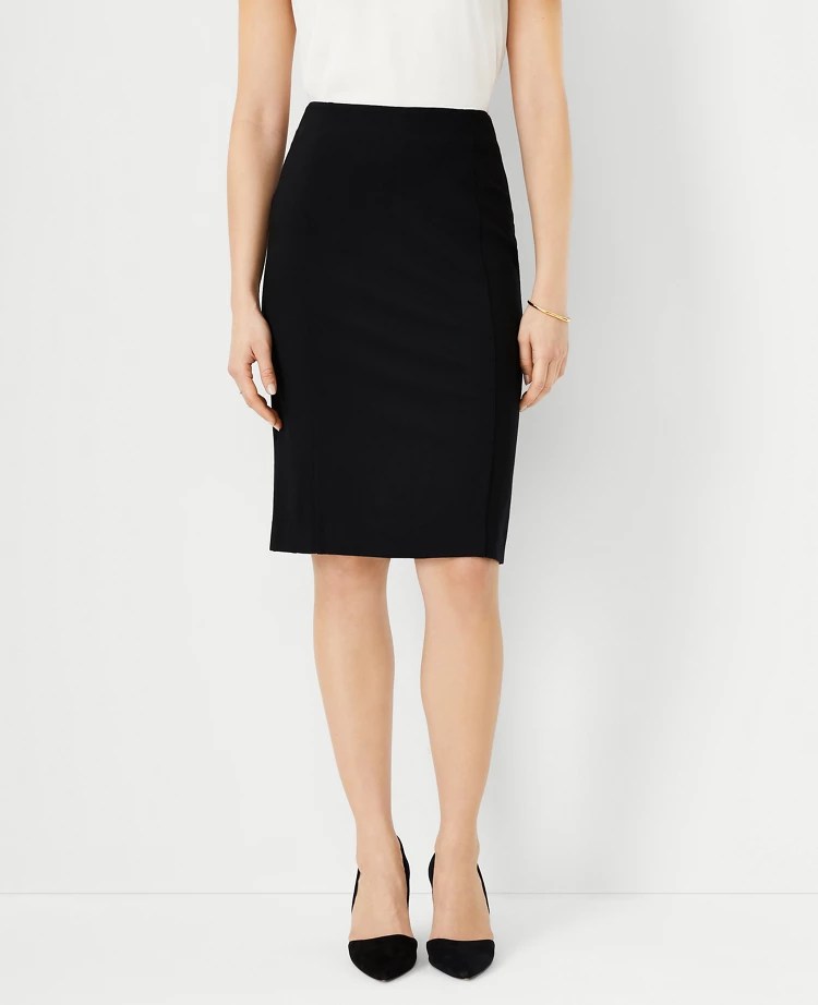 Ponte Pencil Skirt Ann Taylor