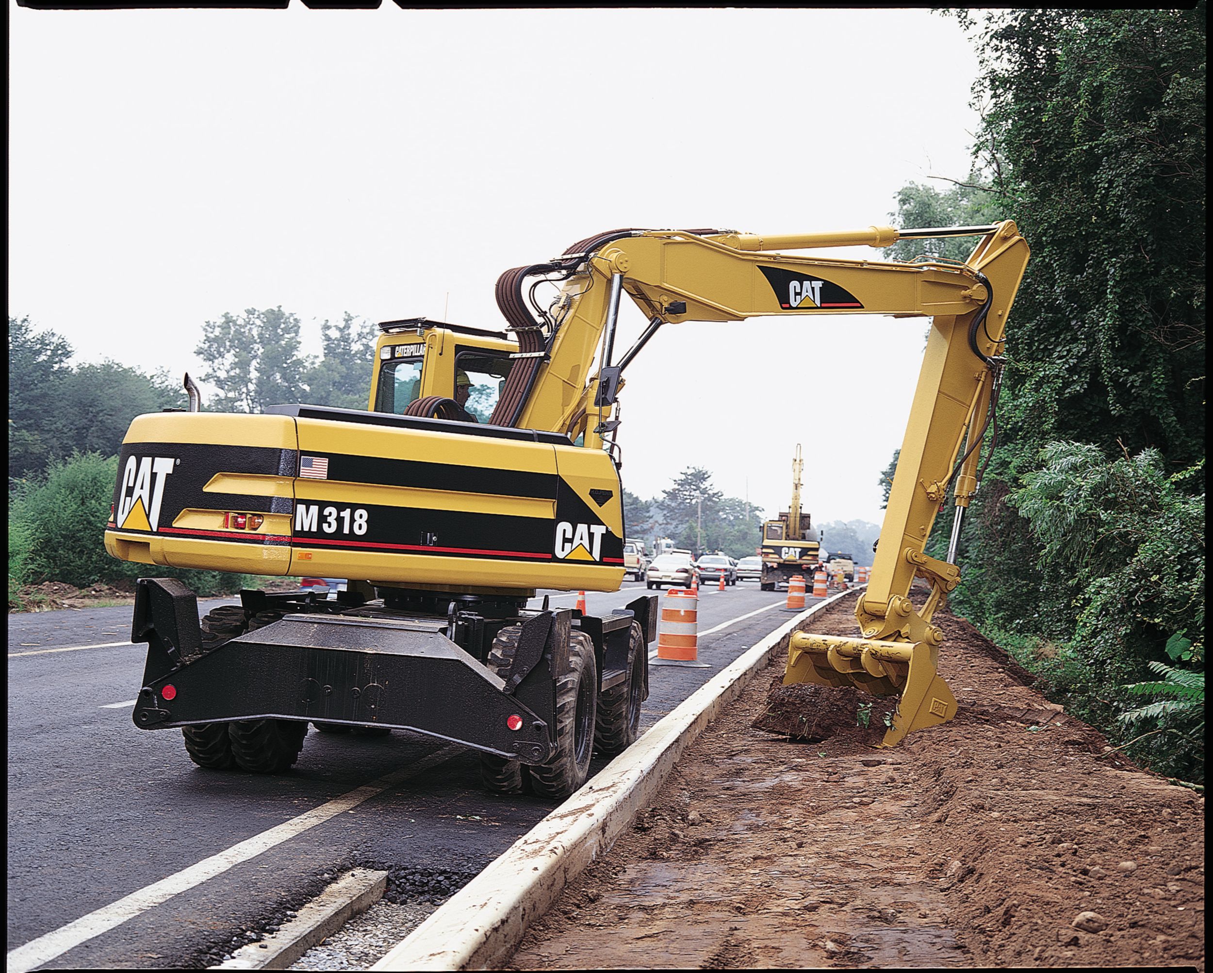 Cat M318 Wheel Excavator Caterpillar