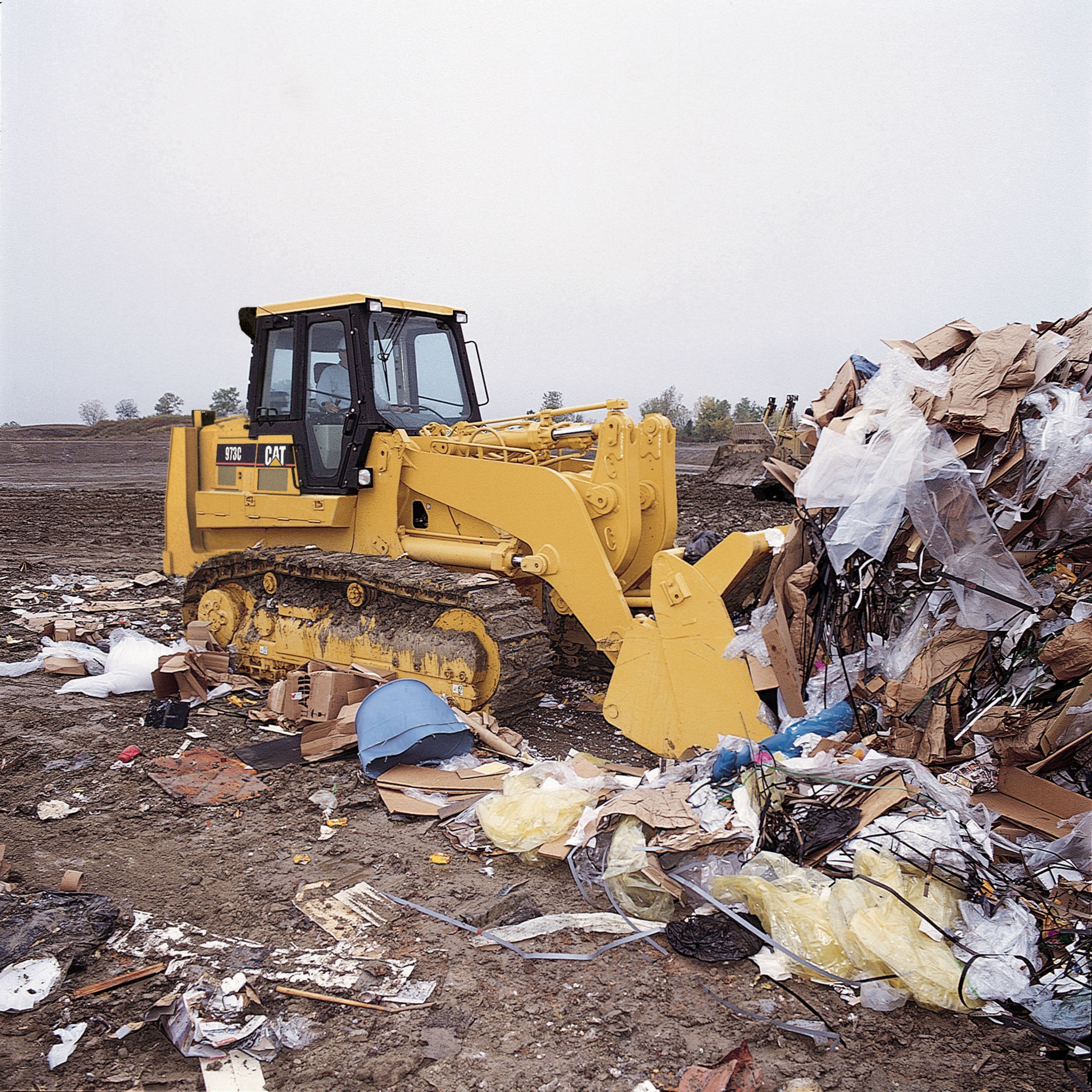 Cat 973C WH Waste Handler Caterpillar