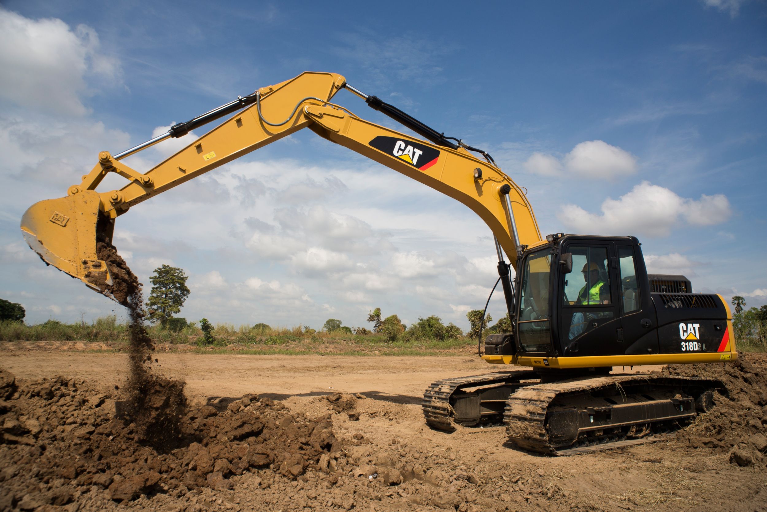 Cat 318D L Series 2 Heavy Duty Application Hydraulic Excavator