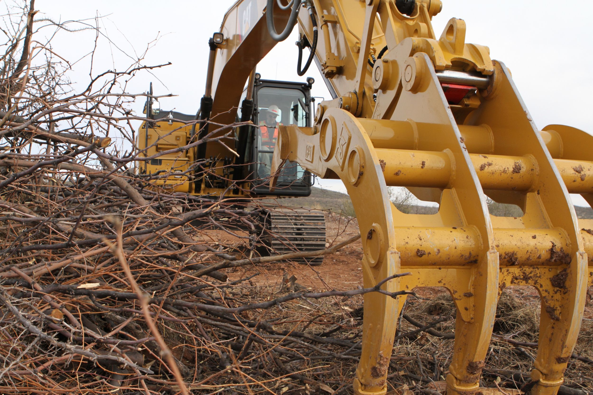 Cat 65" 5tine rake for CB linkage machines Caterpillar