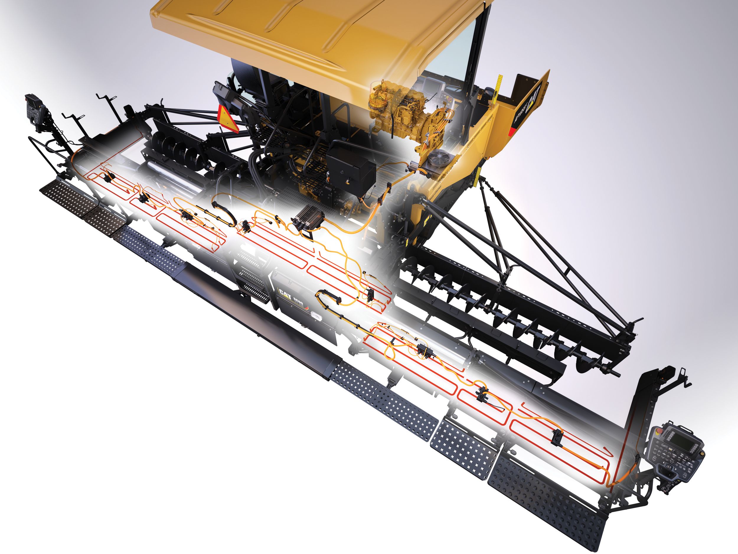 SE60 VT XW Tamper Bar Screed Hawthorne Cat