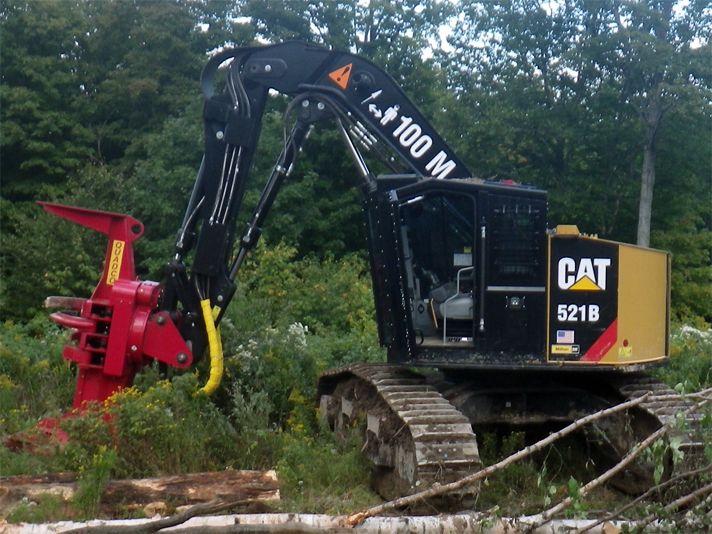 New 521B Track Felller Buncher Feller Bunchers For Sale Carter Machinery