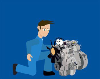 Causes of blue smoke from diesel engines exhausts | Perkins