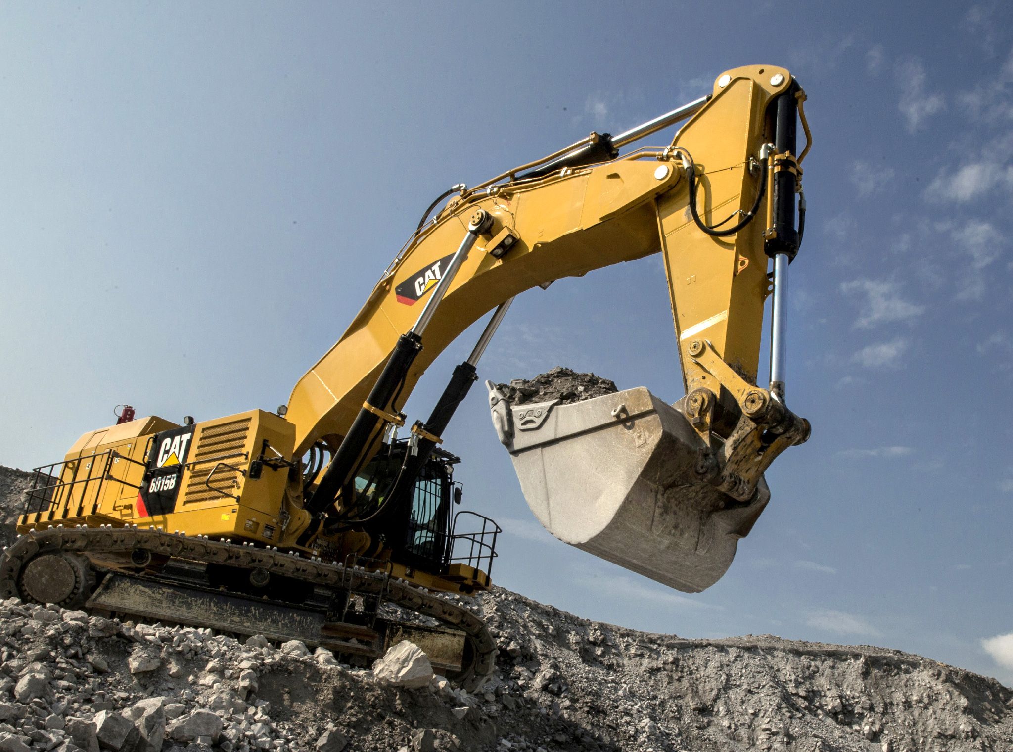 Cat 6015B Hydraulic Shovel Caterpillar