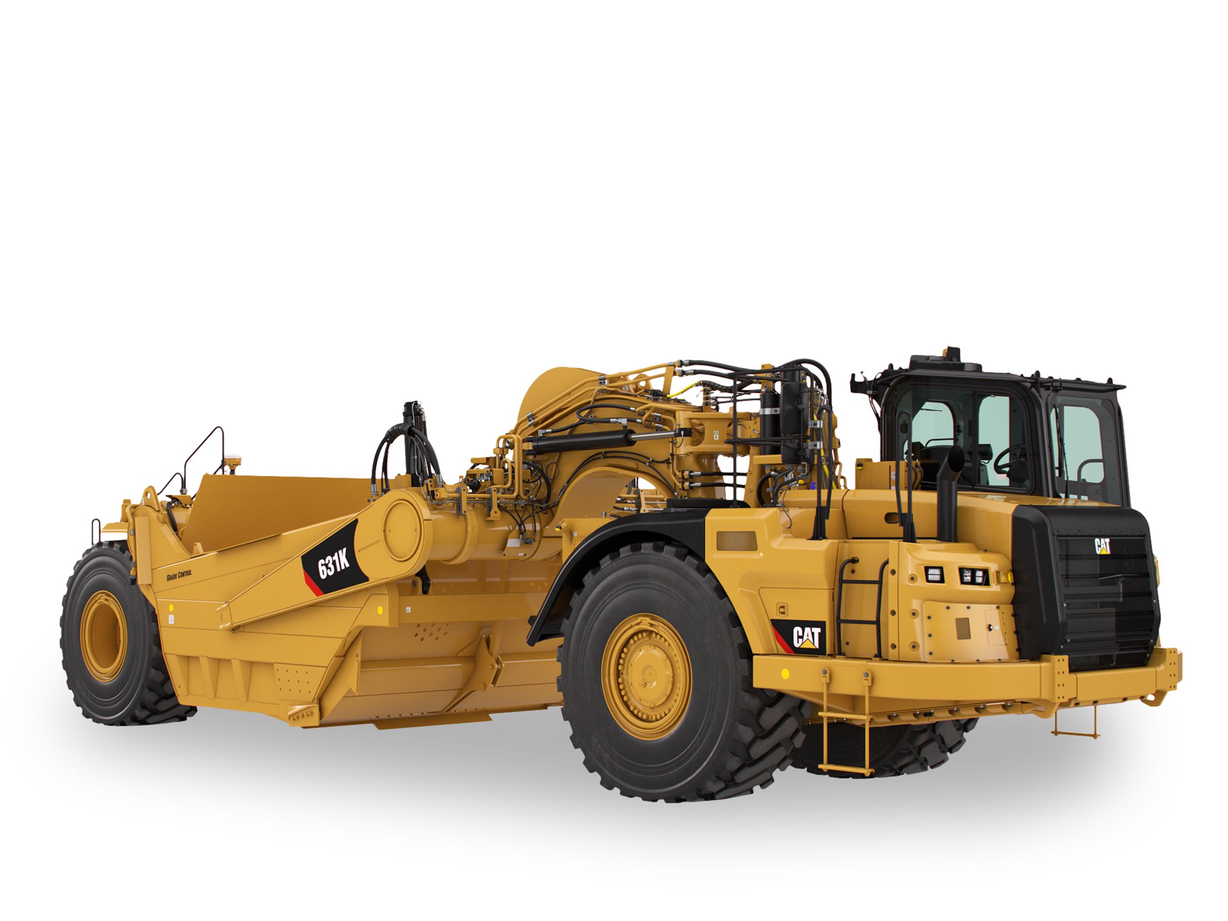 New 631K Wheel TractorScraper for Sale Walker Cat