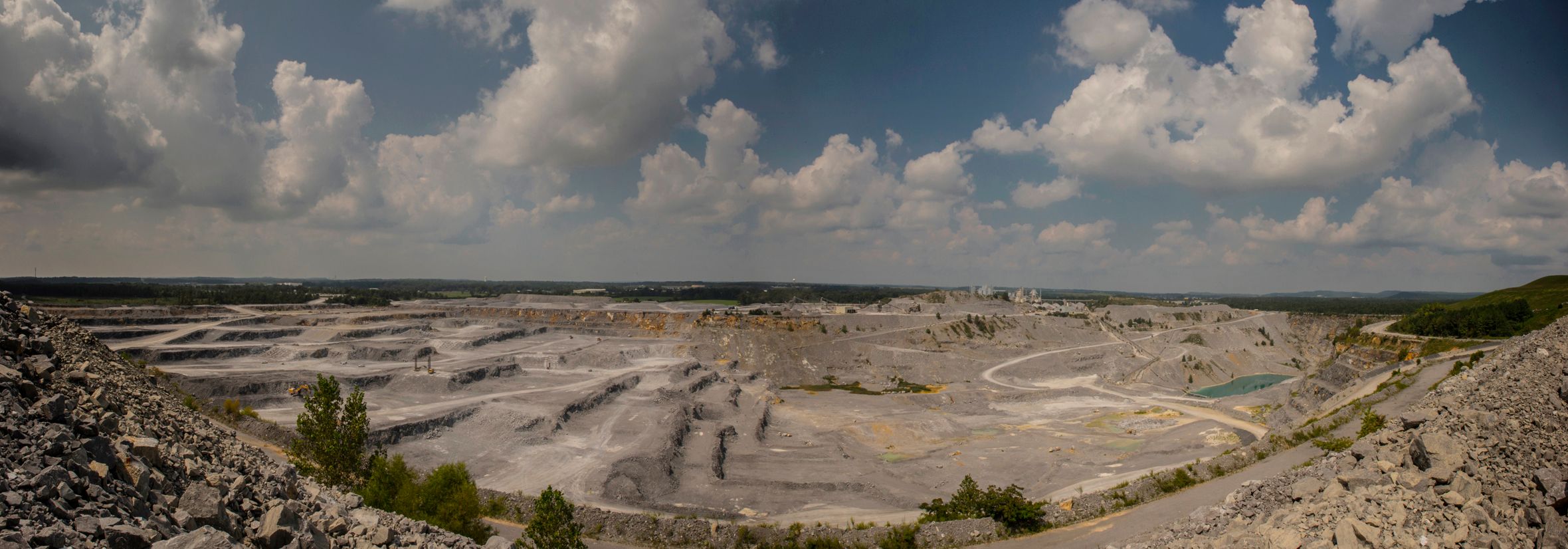 Cat 6015B Helps Alabama Quarry Increase Production & Fuel Efficiency