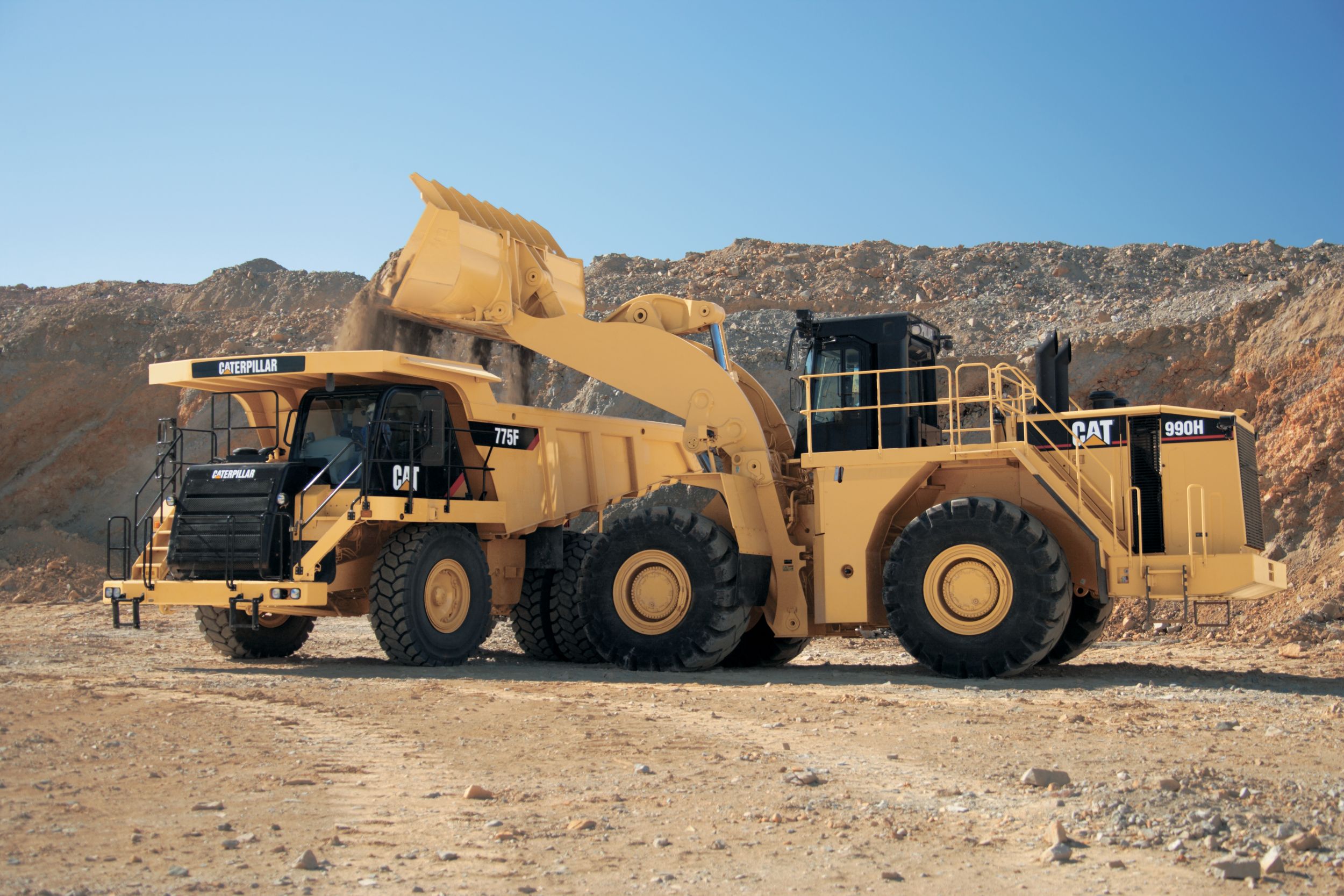 Caterpillar 775 F Refurbished