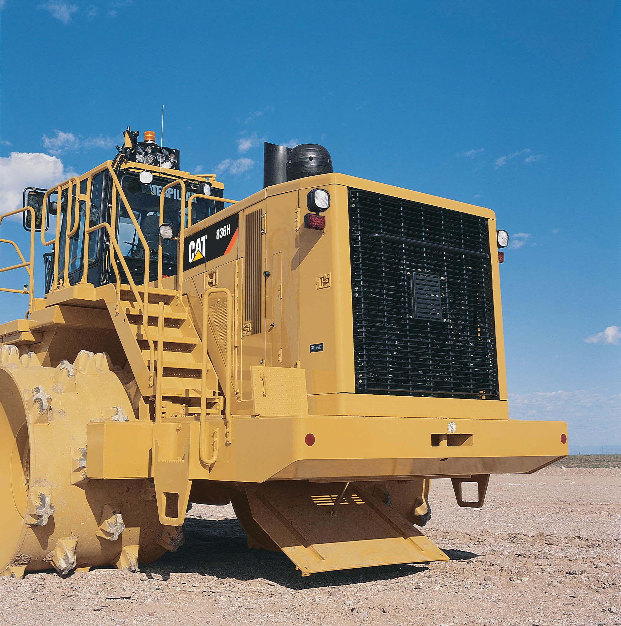Cat 836H Landfill Compactor Caterpillar