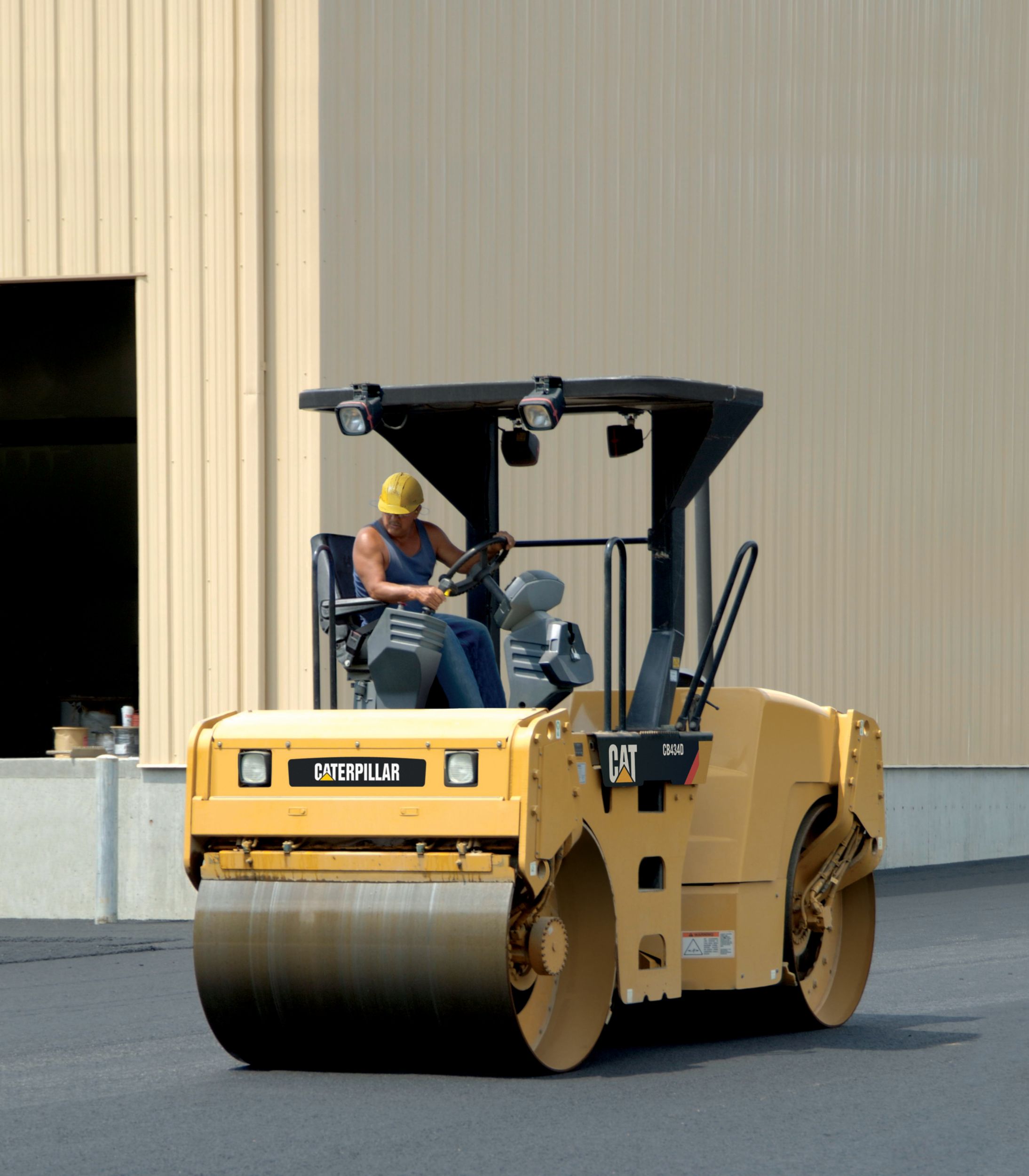 Cat CB434D Tandem Vibratory Roller Caterpillar