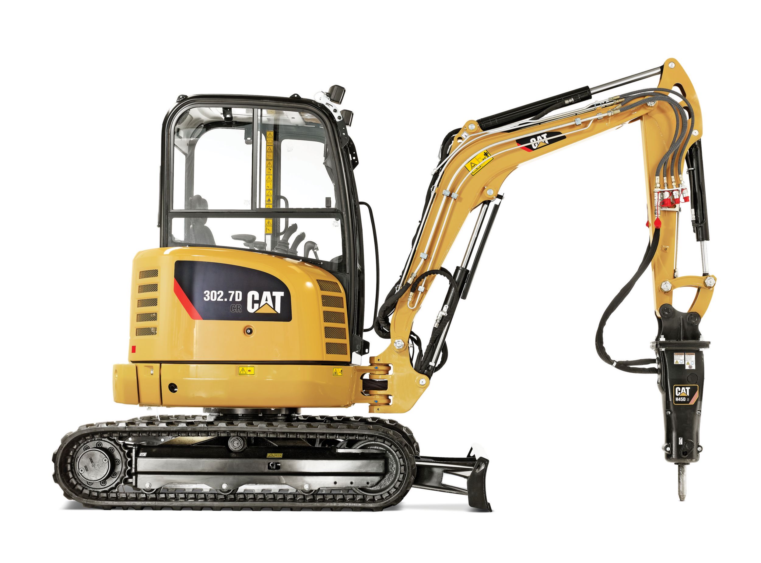 New Cat 302.7D CR Mini Hydraulic Excavator for Sale Whayne Cat