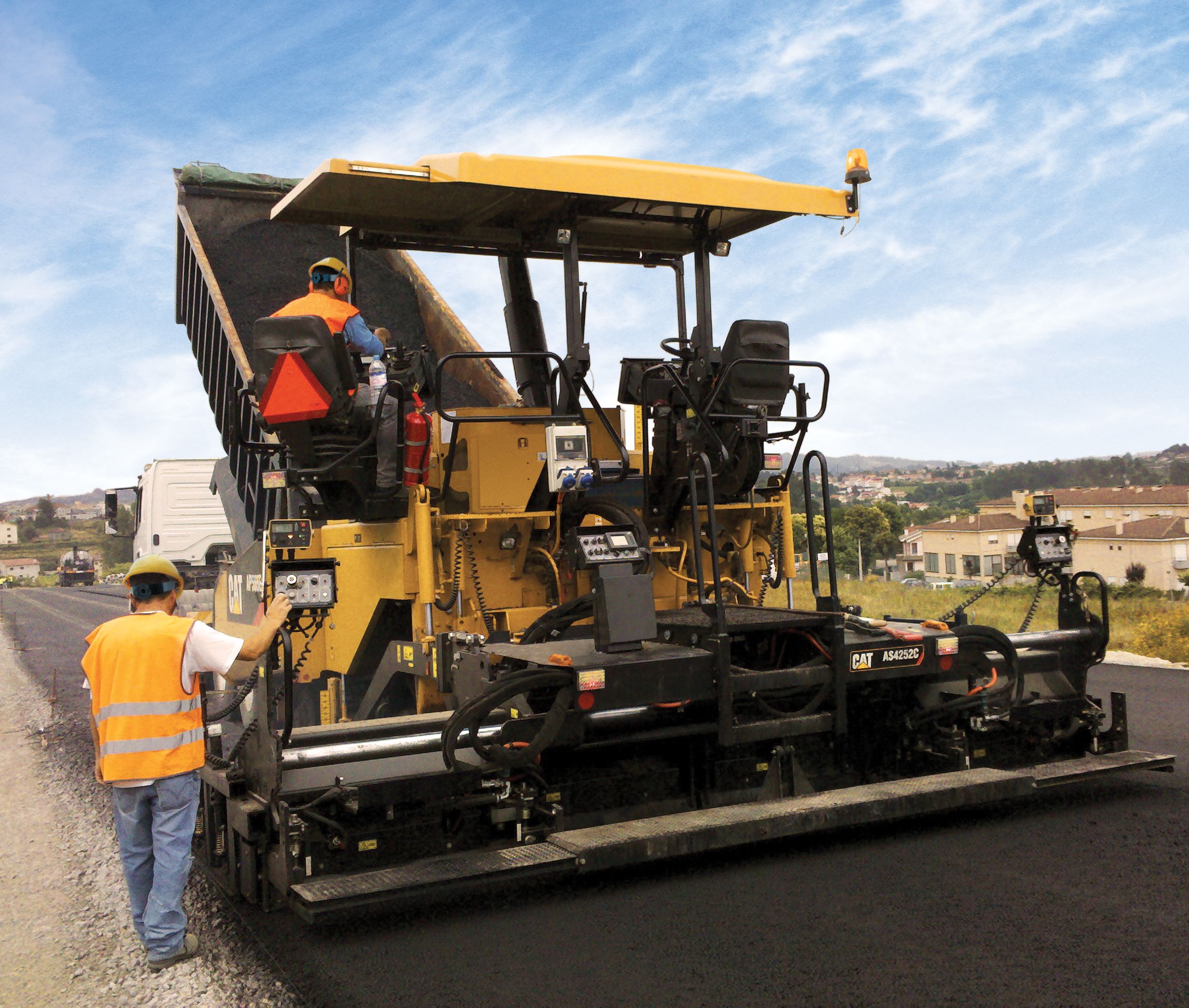 New AS4252C Screed Asphalt Pavers Machines