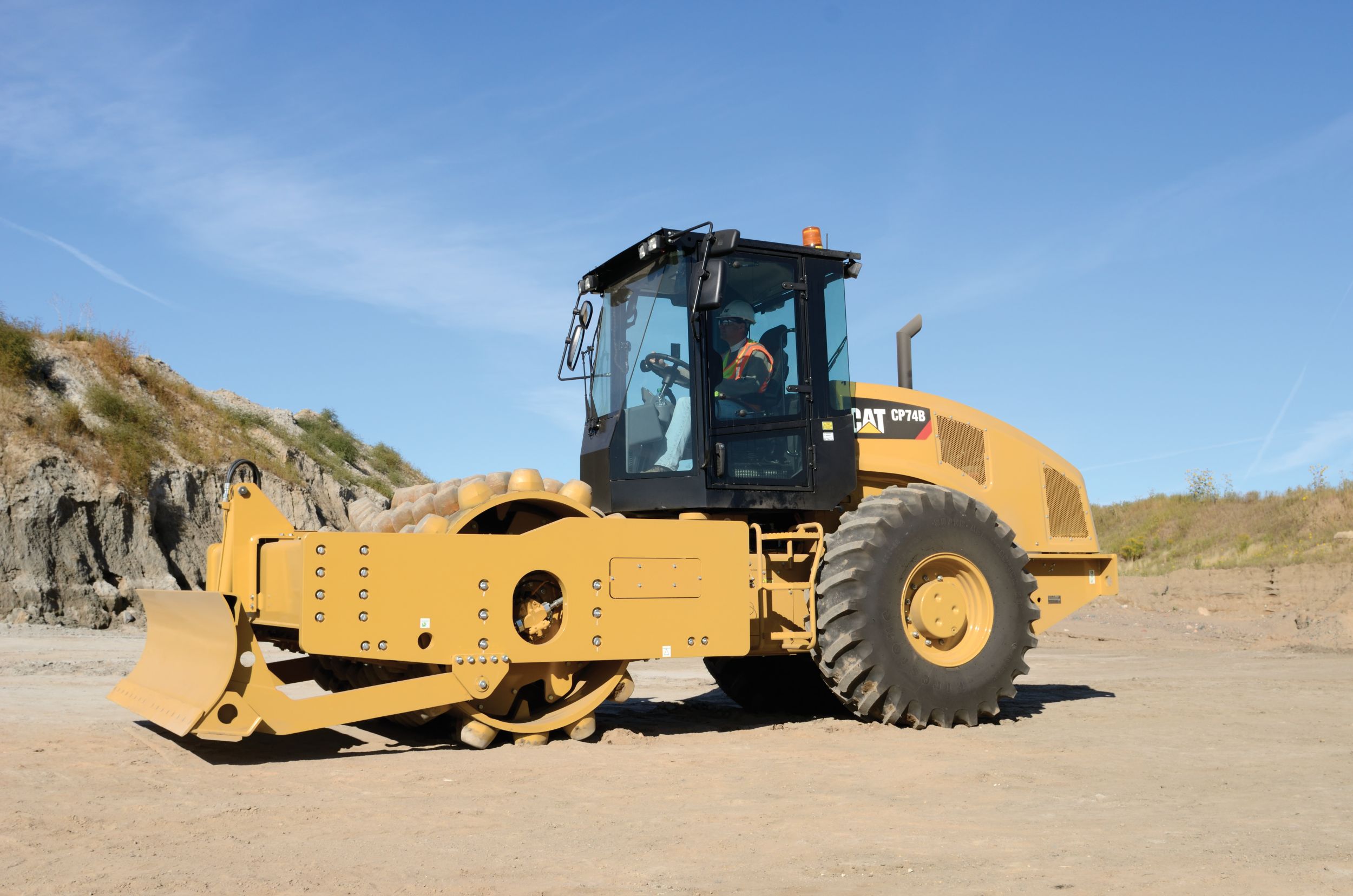 New CP74B Vibratory Soil Compactor Equipment ID 18339311 Hawthorne Cat