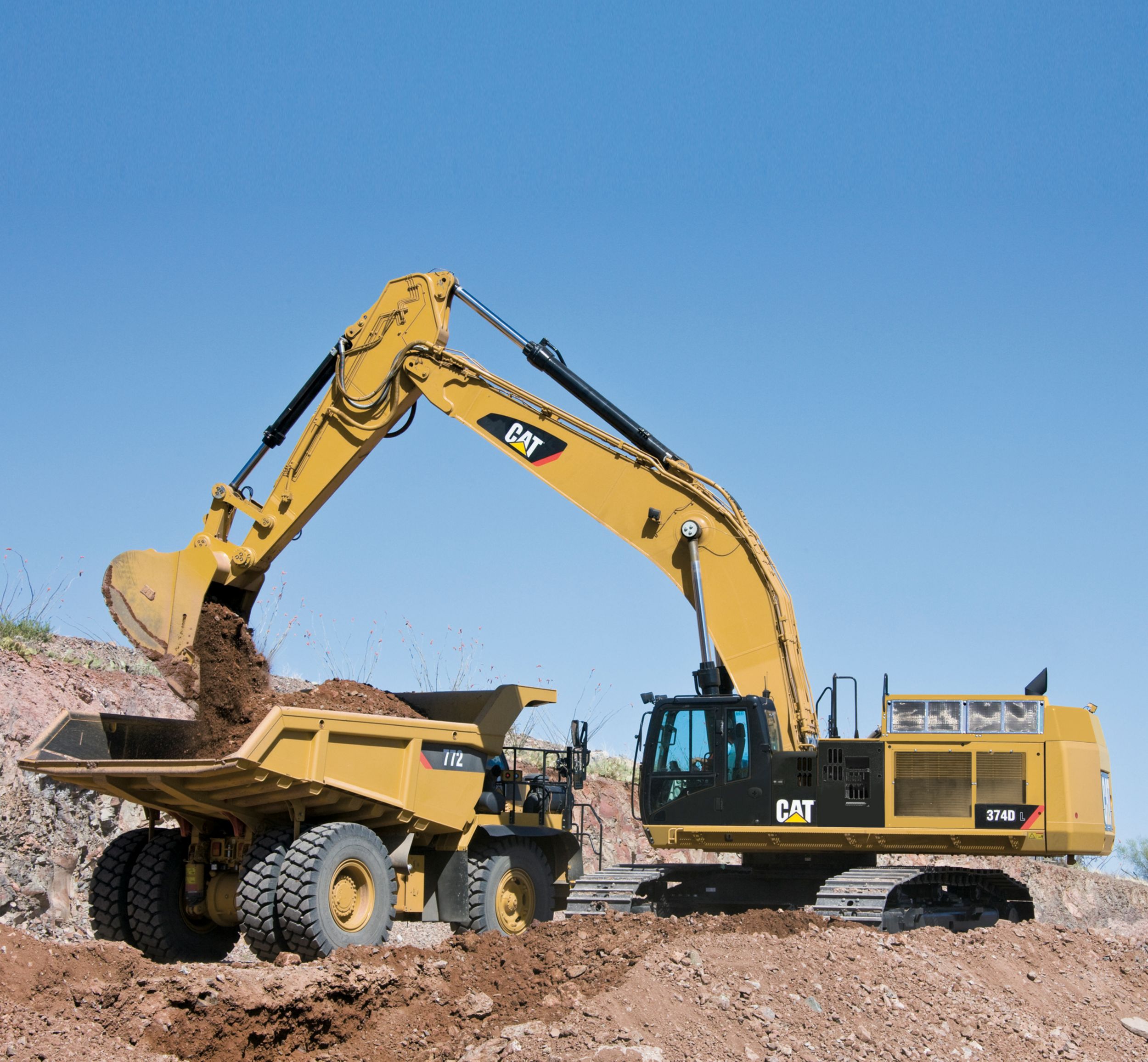 Cat 374D L Hydraulic Excavator Caterpillar