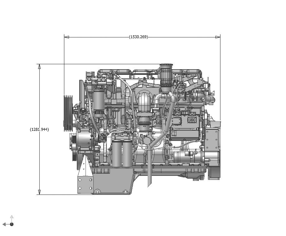 C15 ACERT Tier 4 Industrial Power Unit Ferreyros