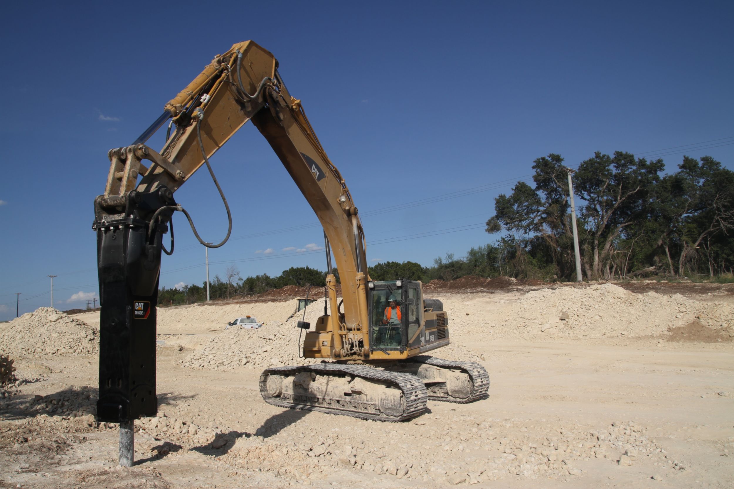 New H160Es Hydraulic Hammer for Sale Arkansas Riggs Cat