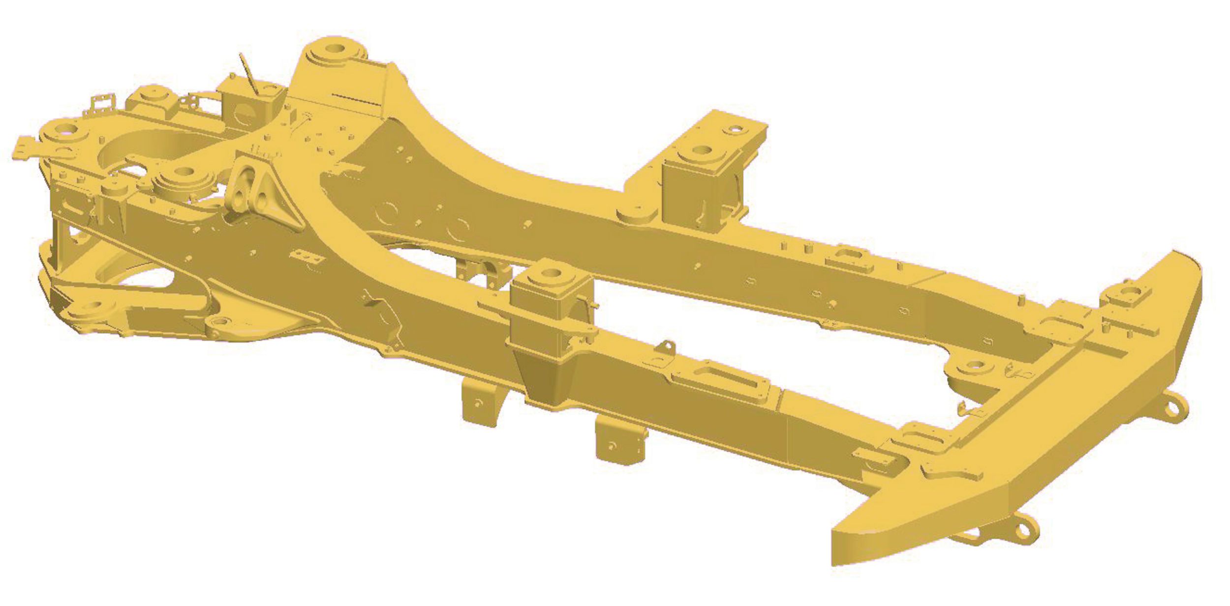 New 725C Bare Chassis Articulated Truck for Sale Whayne Cat