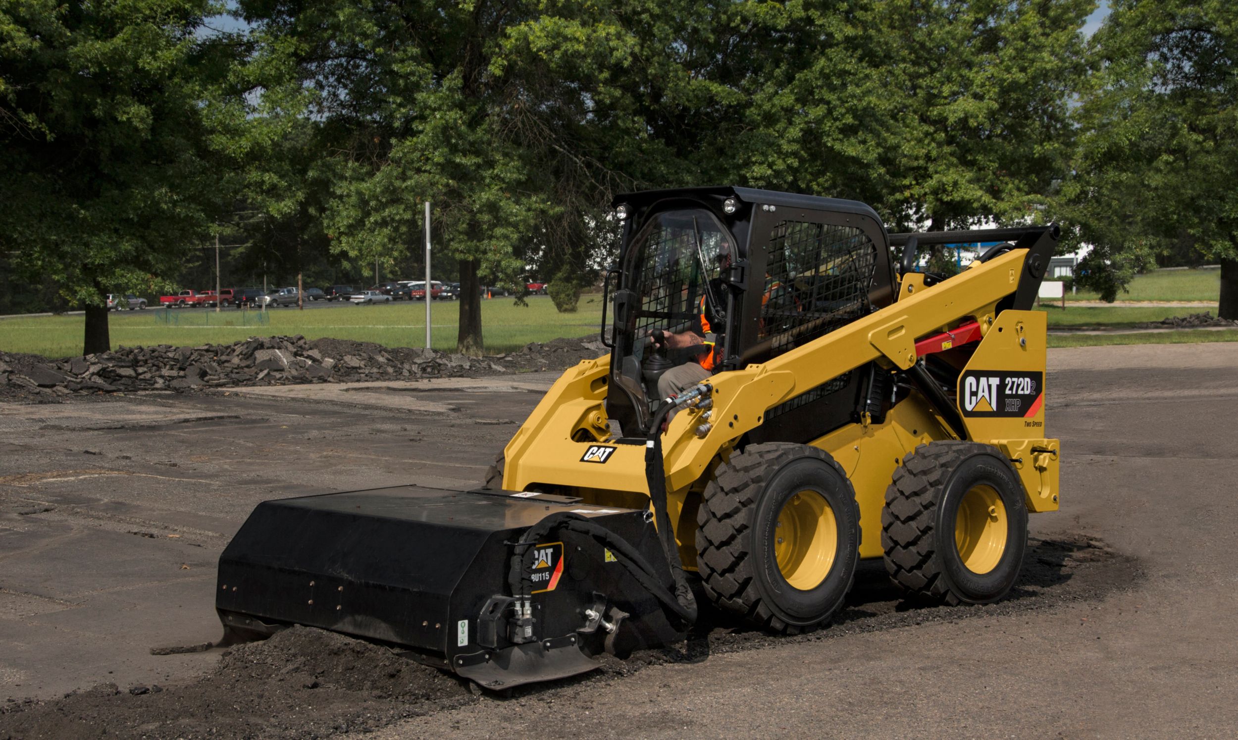 Cat BU118 Utility Broom Caterpillar