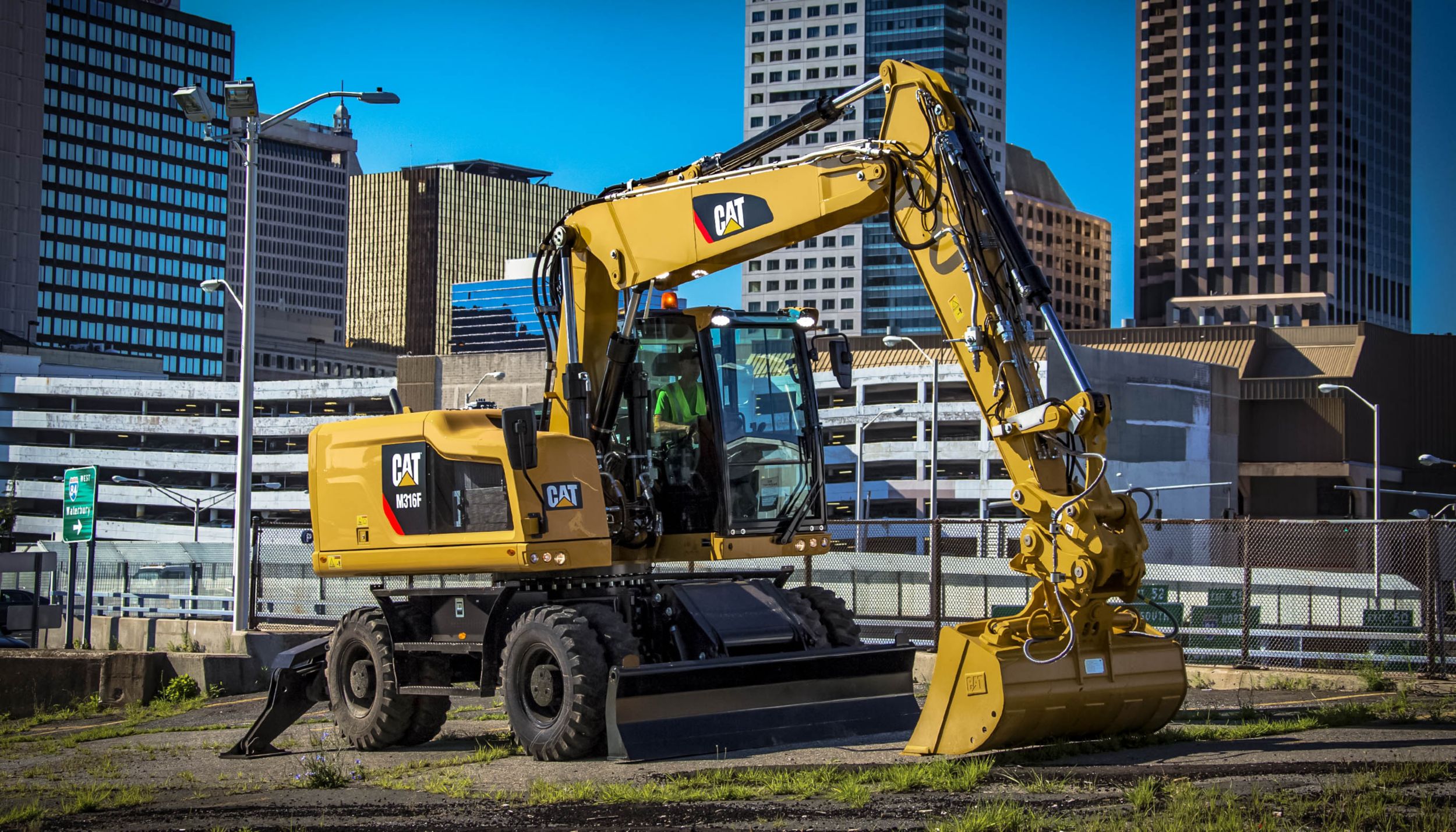 New Cat M316F Wheeled Excavator For Sale In OK & TX Warren CAT