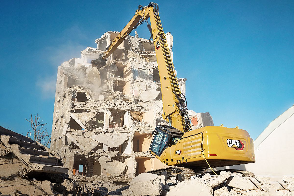 Cat® 352 UHD Ultra High Demolition Hydraulic Excavator Butler Machinery