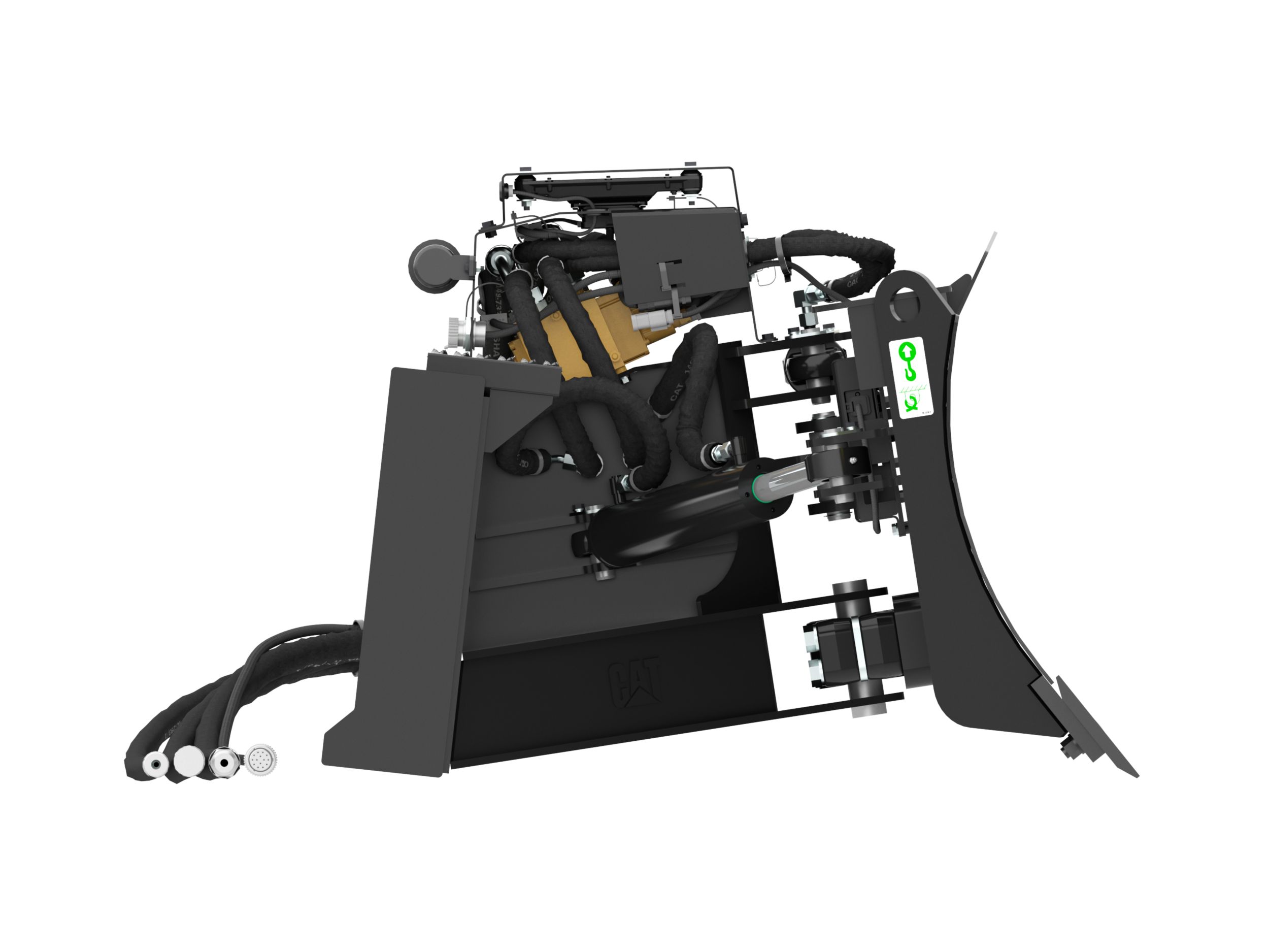 New CAT 2337 mm (92 in) Dozer Blade with Smart Technology Equipment