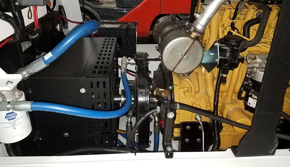 Therm Dynamics TD425 flameless heater Cat® C2.2 Engine Cat