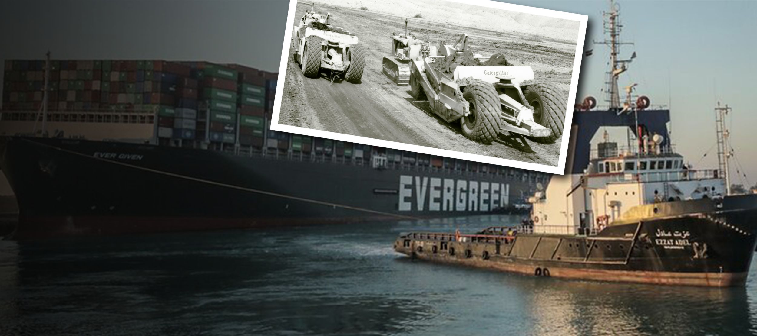Caterpillar Cat Marine Helps Suez Canal Operation Our History on