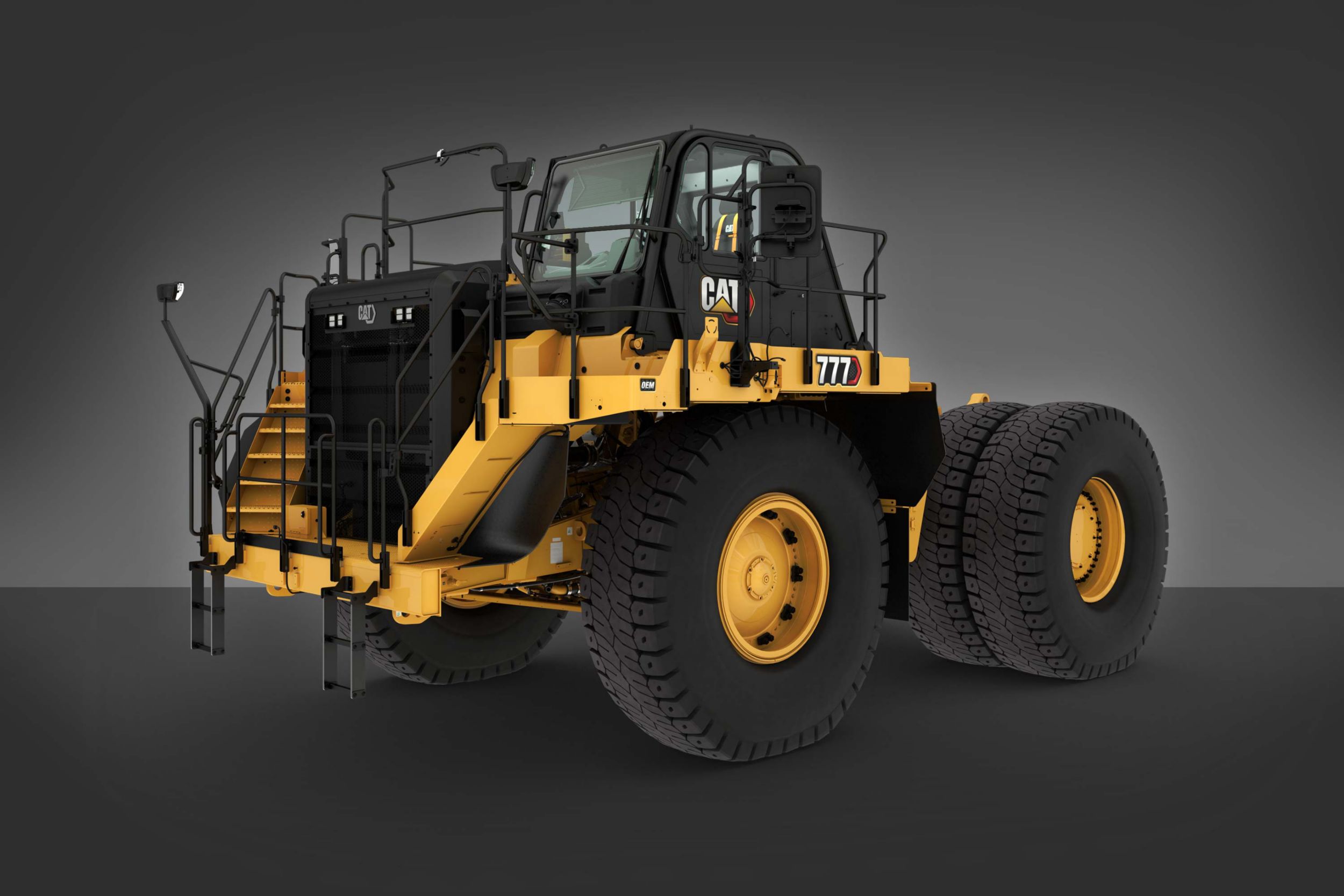 Cat 777 truck bare chassis Cat Caterpillar