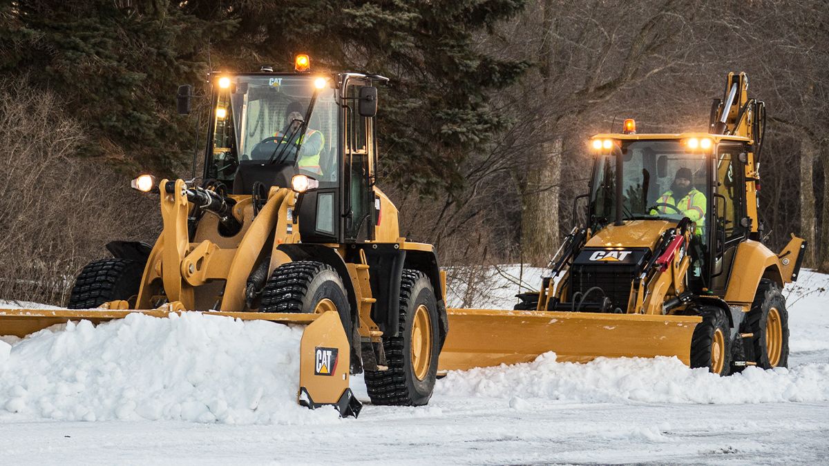 Cat Snow Removal Equipment Technology Cat Caterpillar