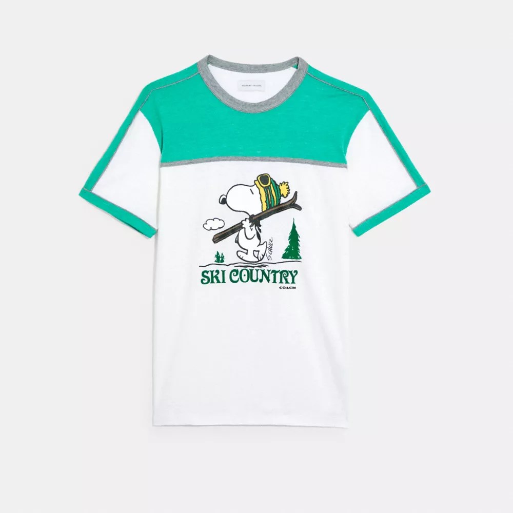 COACH X PEANUTS SNOOPY TSHIRT