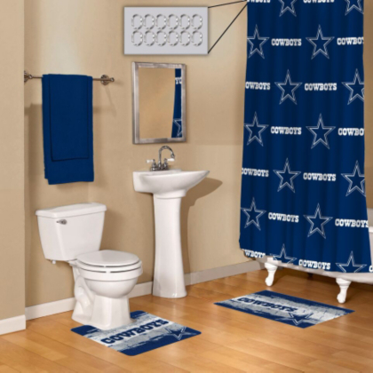 dallas cowboys bathroom accessories