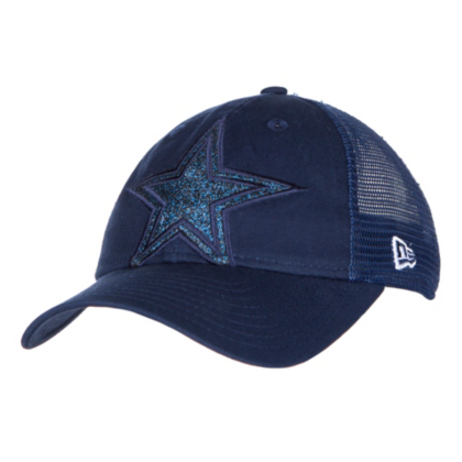 Dallas Cowboys New Era Jr Shined Up Trucker 9Twenty Cap Dallas