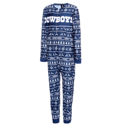 Dallas Cowboys Youth Family Holiday OnePiece Pajama Set Dallas