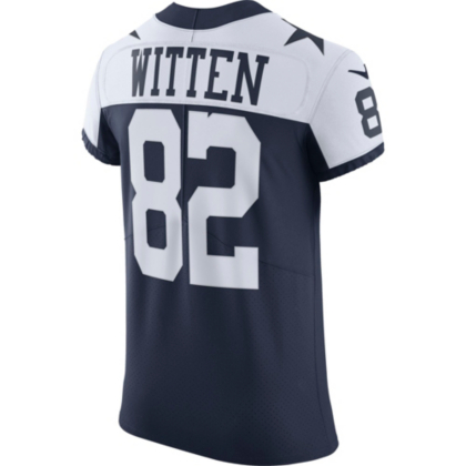 Dallas Cowboys Jason Witten 82 Nike Vapor Elite Authentic Throwback