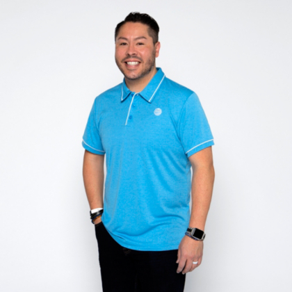 AT&T Team Colors Greenville Mens Short Sleeve Polo AT&T Brand Shop