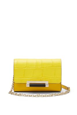 440 Micro Mini Croc Crossbody Bag by DVF