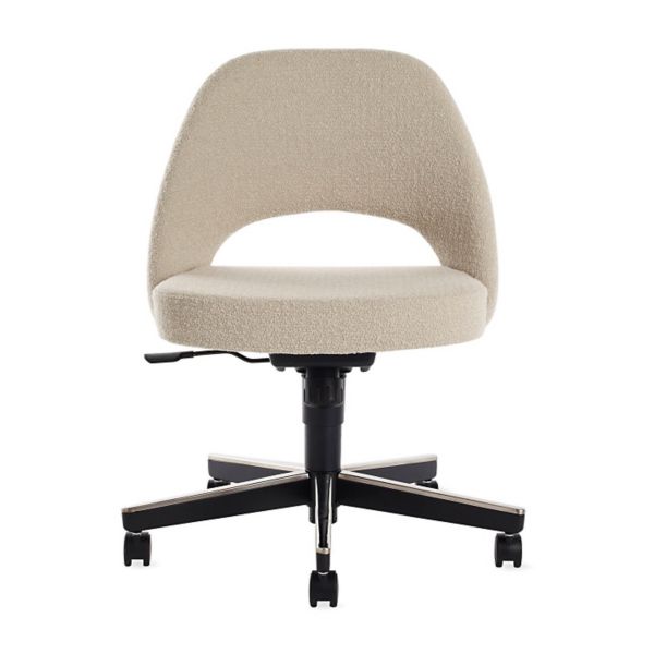 Saarinen Executive Side Chair with Casters Design Within Reach