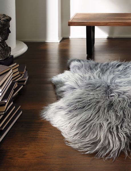 Icelandic Sheepskin Throw Design Within Reach
