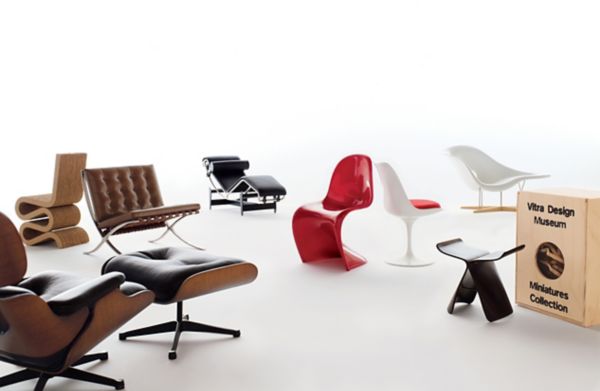 Vitra Miniatures Collection Saarinen Tulip Chair Design Within Reach