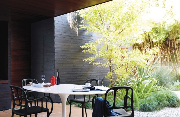 Saarinen Outdoor Oval Dining Table Design Within Reach