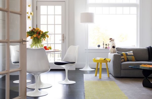 Saarinen Tulip™ Armless Chair Design Within Reach